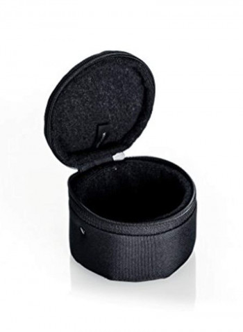 Barrel Style Lens Case Black