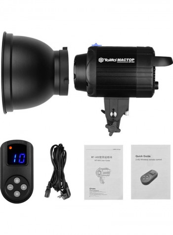 MT-60S LED Continuous Video Light for Photography Black