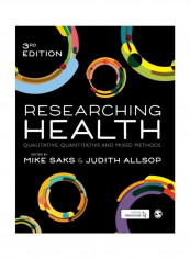 Researching Health: Qualitative, Quantitative And Mixed Methods Hardcover الإنجليزية