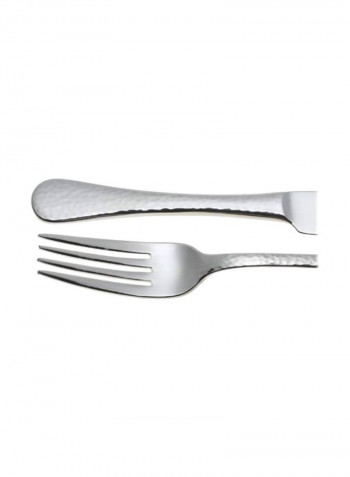 45-Piece Flatware Set Silver