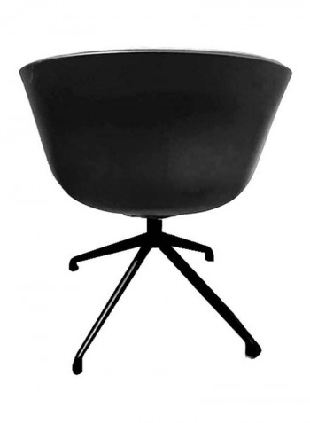 Lounge Chair Grey/Black 59x45x80centimeter
