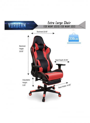 Gaming Chair Black/Red