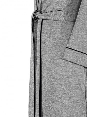 رداء استحمام أوليفر رمادي 3XL
