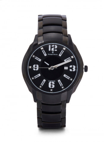 Water Resistant Stainless Steel Analog Wrist Watch