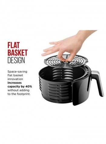 Liter Air Fryer With Flat Basket 6.8L B07BJ1K3JV Black