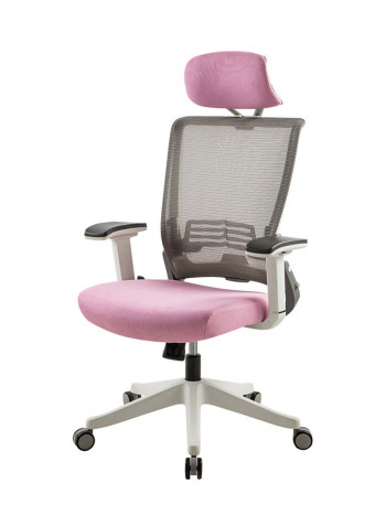 KIKO Ergonomic Folding Office Chair Pink 51cm