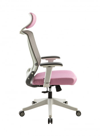 KIKO Ergonomic Folding Office Chair Pink 51cm