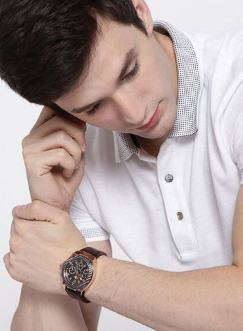 Men's Water Resistant Analog Watch W1058G2