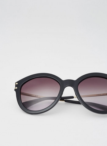 Women's UV Protected Round Sunglasses - Lens Size: 55 mm