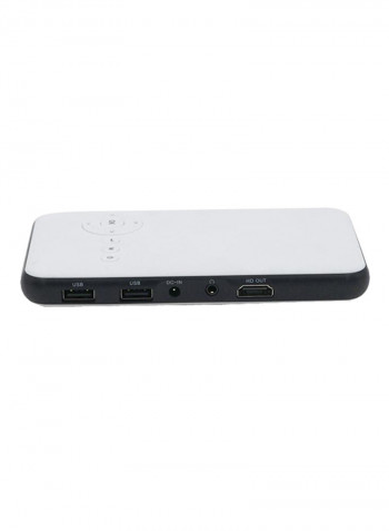 Mini Smart LED Projector M6 White