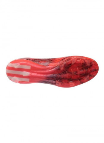 Men's F50 Adizero FG Football Shoes Red/Black/White