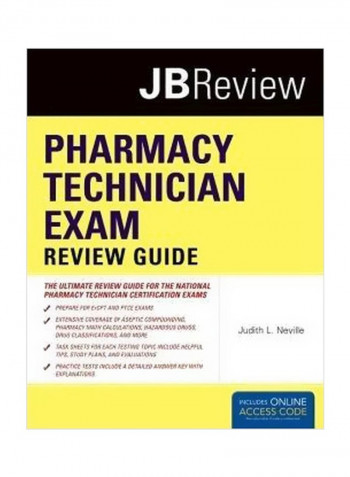 Pharmacy Technician Exam Review Guide Paperback