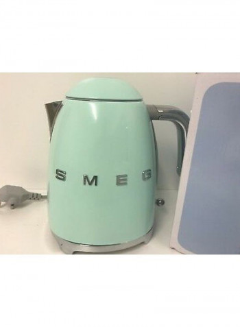 50's Retro Style Aesthetic Electric Kettle 3000 W KLF03PGUK Green/Silver