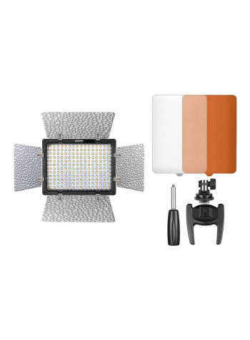 YN-160 III Adjustable Wireless Video Photography Light Black/Silver