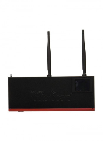 10-Port Ethernet Routerboard Black/Red
