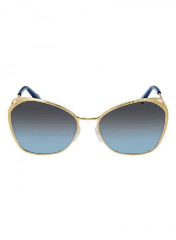 Women's Butterfly Frame Sunglasses - Lens Size: 58 mm