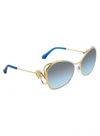 Women's Butterfly Frame Sunglasses - Lens Size: 58 mm