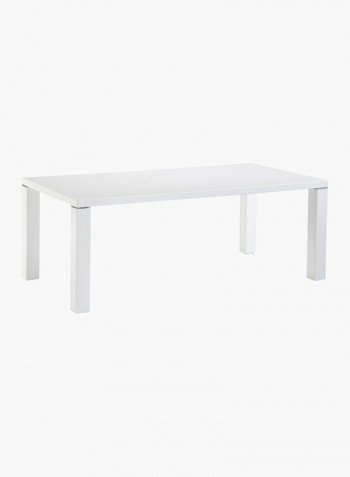 6-Seater Picasso Dining Table White 150 x 75 x 90centimeter