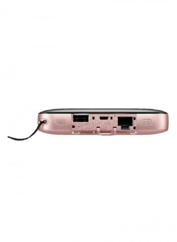 6400 mAh Pro 2 Mobile Power Bank Rose Gold/Black