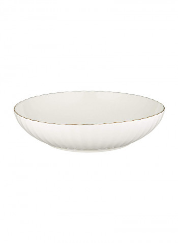 Marchesa Shades Of White Individual Pasta Bowl White