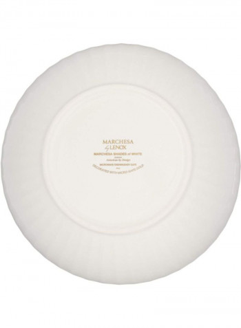 Marchesa Shades Of White Individual Pasta Bowl White