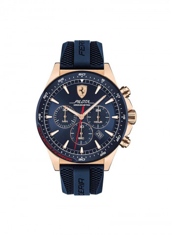 Men's Rubber Analog Wrist Watch  830621