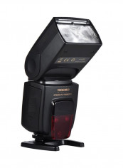 Wireless TTL Slave Flash Speedlite 6.x18x6centimeter Black