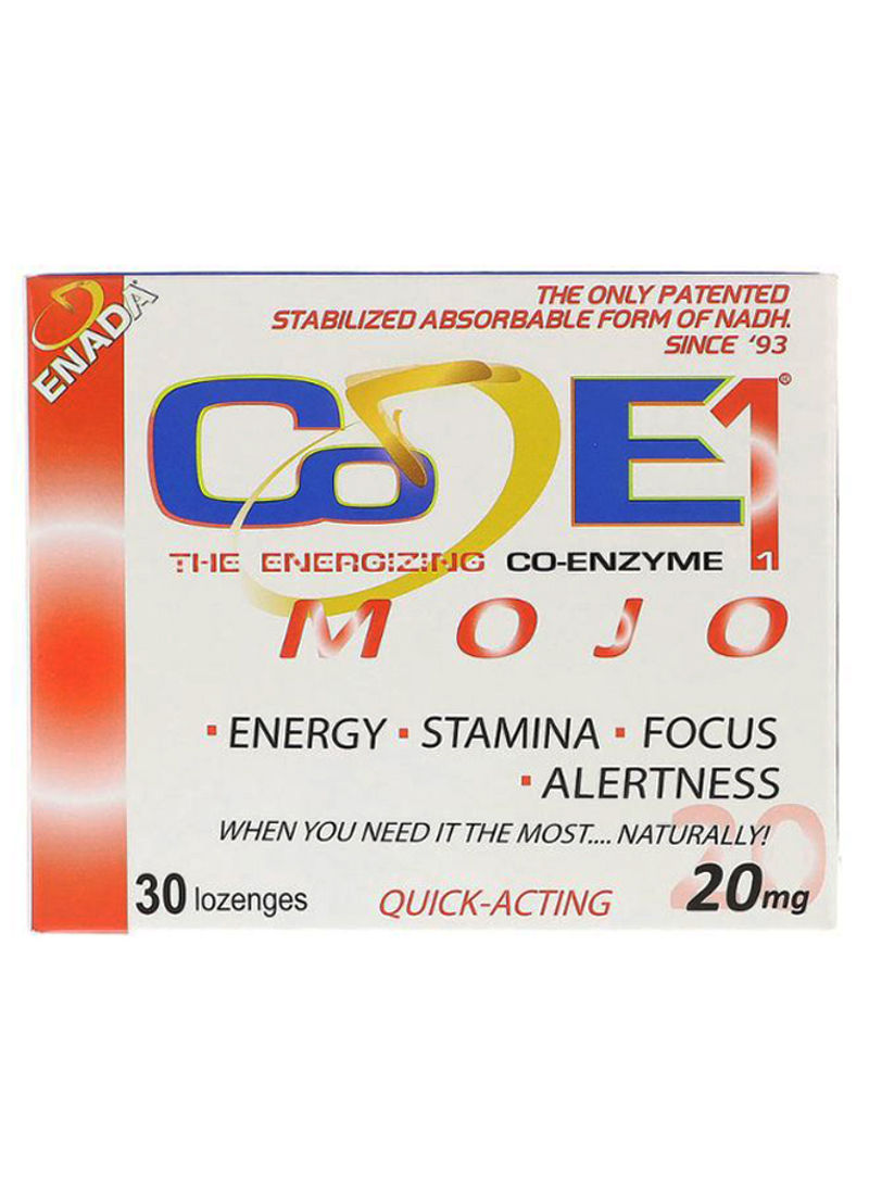The Energizing Co-Enzyme Mojo Dietary Supplement - 30 Lozenges