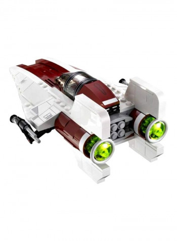 177-Piece Star Wars A-Wing Starfighter Building Set 75003 26.2x6.1x19.1cm