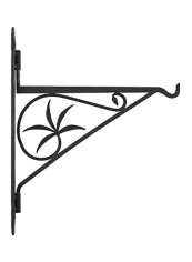 Fireplace Pot Hanger Bracket Black 18inch
