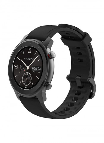 GTR Lite Smartwatch 8 sports mode, 24 hours battery life Alluminium Black