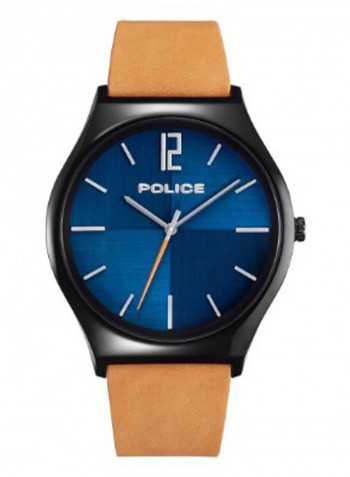 Men's Orkneys Leather Analog Watch P 15918JSB-03