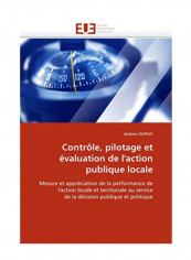 Controle, Pilotage Et Evaluation De L'Action Publique Locale Paperback