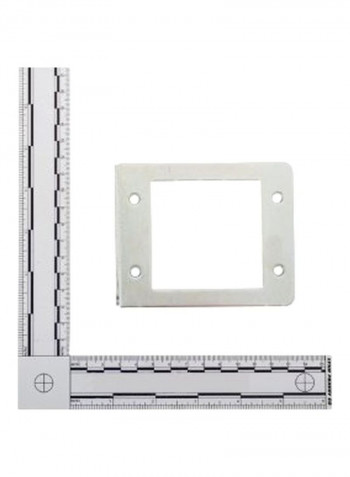 Rack-Mount Bracket 12.6x9.45x1.97inch Silver