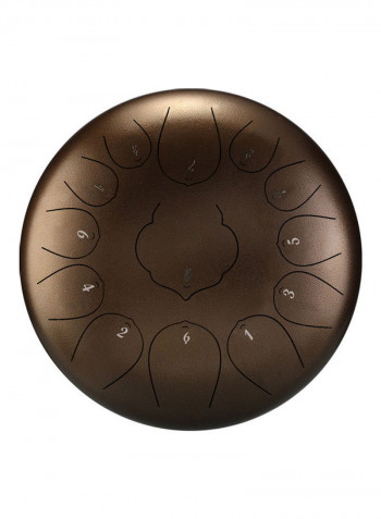 13-Tone Steel Tongue Drum with Sticks