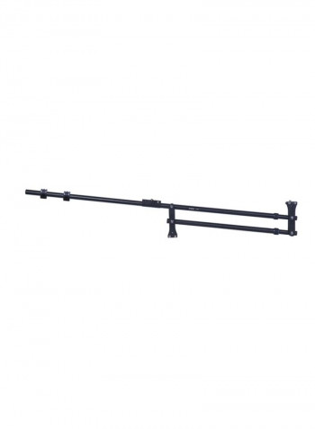 Universal Foldable Extendable Compact Photography Jib Arm Black