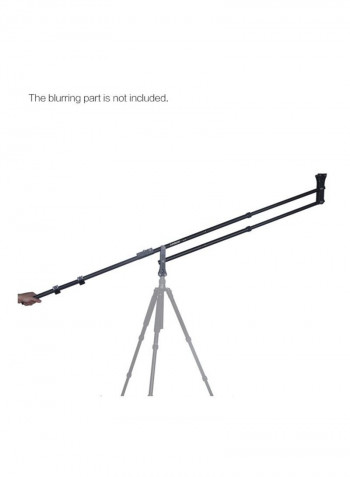 Universal Foldable Extendable Compact Photography Jib Arm Black