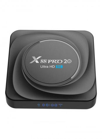 X88 PRO 20 Android 11.0 Smart TV Box X88-PRO-64EU Black