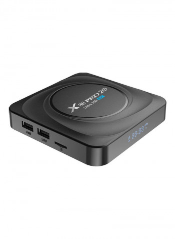 X88 PRO 20 Android 11.0 Smart TV Box X88-PRO-64EU Black