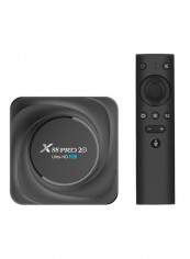 X88 PRO 20 Android 11.0 Smart TV Box X88-PRO-64UK Black