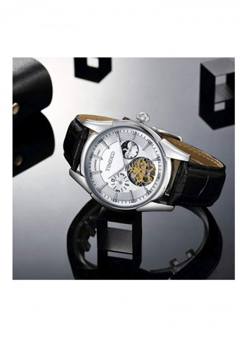 Men's Leather Chronograph Automatic Watch W600