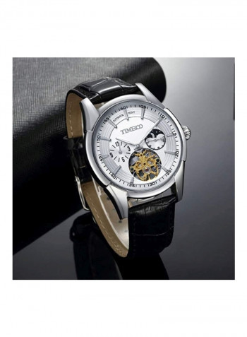 Men's Leather Chronograph Automatic Watch W600