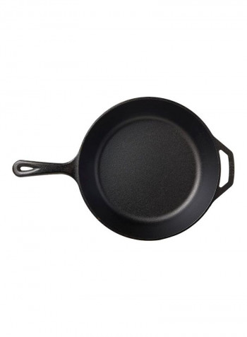 Classic Cast Iron Covered Deep Skillet Black 18.26x5.96x12.13inch