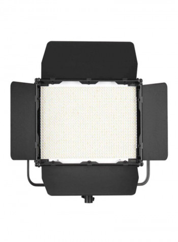 1200-LED Studio Light With V-Mount Battery Plate Black