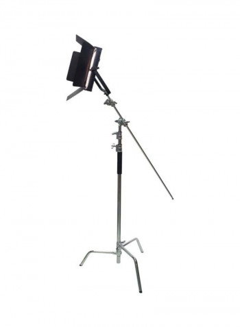 1200-LED Studio Light With V-Mount Battery Plate Black