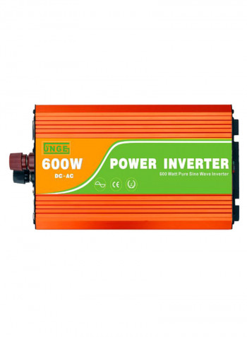 Pure Sine Power Inverter Orange/Green