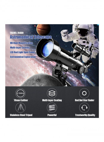 Multi-layer Coating HD Zoom Astronomical Telescope