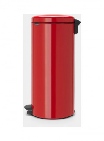 NewIcon Garbage Bin With Pedal Passion Red 38x67.9x29.3centimeter