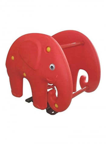 Rocking Seesaw Elephant Spring Rider 54x45x77centimeter
