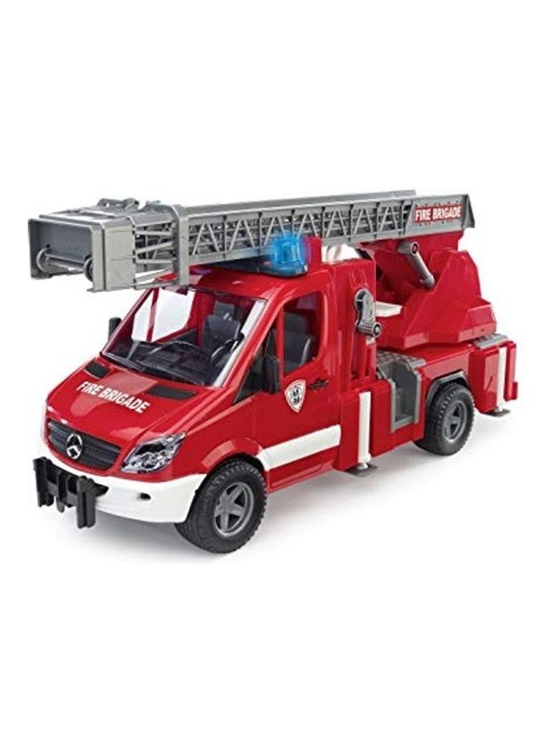 MB Sprinter Fire Engine With Ladder Water Pump And Light/Sound Module